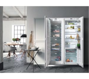 miele built under freezer