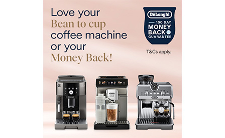 Love your Bean to cup coffee machine or your Money Back