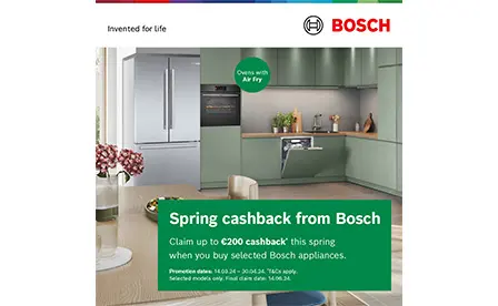 Bosch Spring Cashback Dominic Smith Electrical