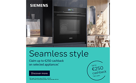 Siemens – Claim up to €250 Cashback